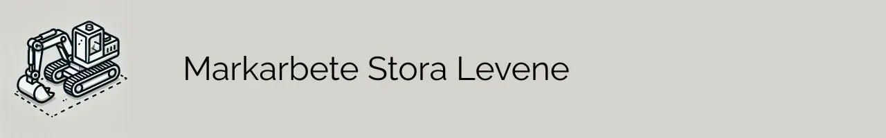 Markarbete Stora Levene